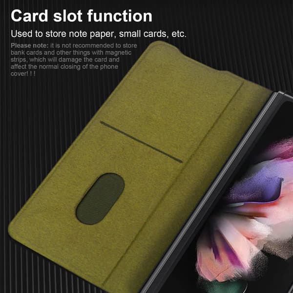 MAGNETISK GRØNT ETUI TIL SAMSUNG GALAXY Z FOLD 3