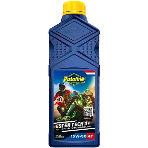 PUTOLINE Motorolja 15W50 4T Ester Tech 1L - Hög kvalitet