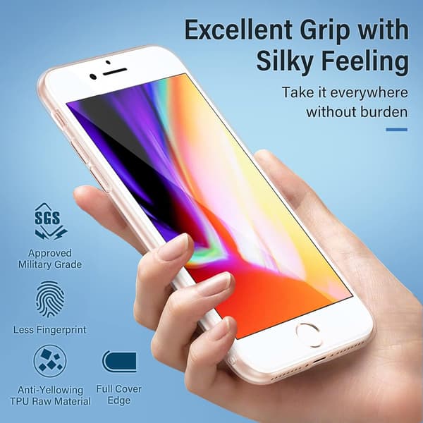 ETUI TIL APPLE IPHONE 7 PLUS/8 PLUS SILIKONE CLEAR BASIC