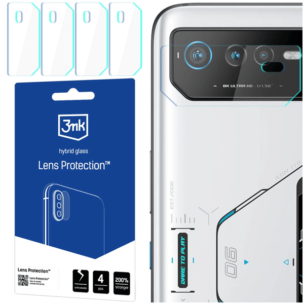 Asus ROG Phone 6/6 Pro/6D/6D Ultimate – 3mk linsskydd
