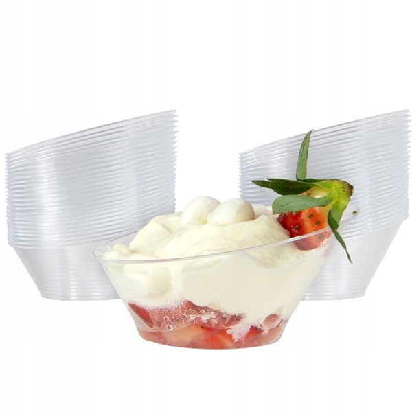 KOPPAR OCH BEHÅLLARE FÖR EFTERRÄTTER 70 ml 24 st. LUNA-koppar för snacks och desserter