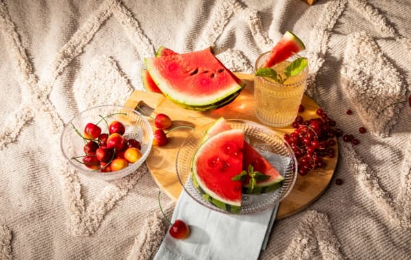 Glas salladsskål 13 cm för desserter och sallader 400ml