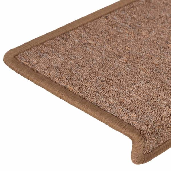 vidaXL trappemåtter 30 stk. 65x21x4 cm brune