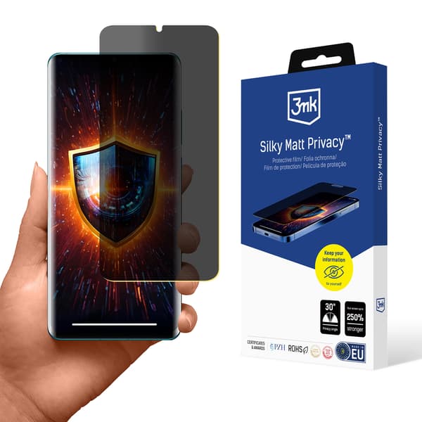 Huawei P30 Pro - 3mk Silkemat Privacy-skærm