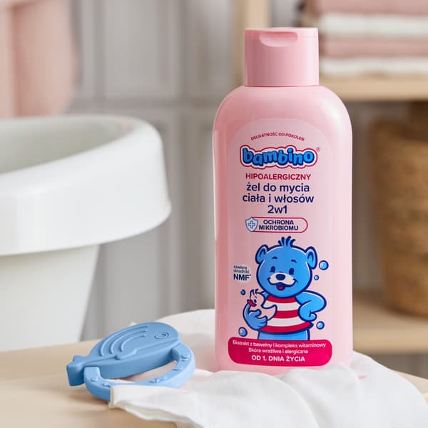 BAMBINO Kroppstvätt och hårvård gel 400 ml