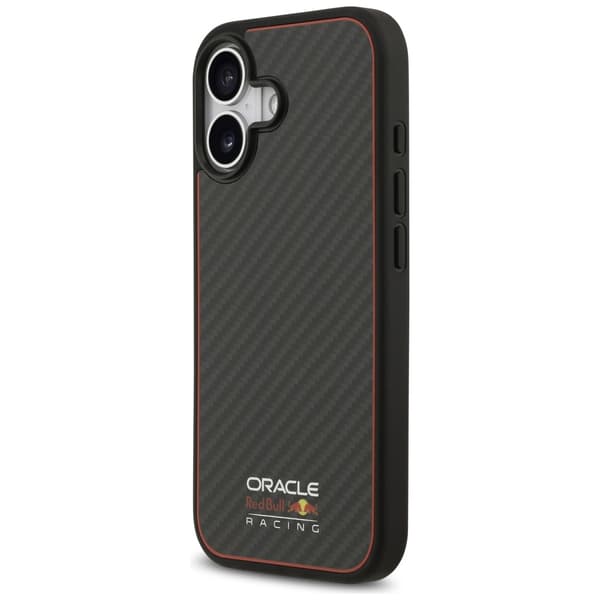 Red Bull Kevlar Logo Matt MagSafe-etui til iPhone 17, sort