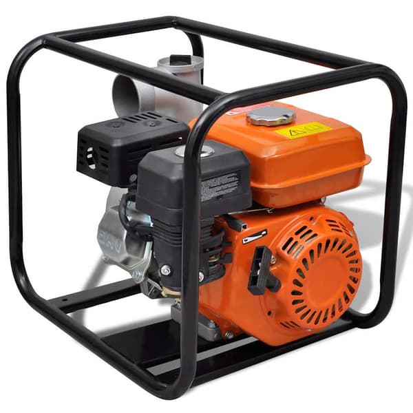 Bensinvattenpump, 80 mm anslutning, 4800 W