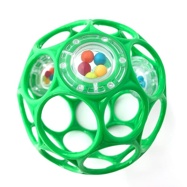 Oball elastisk bold med kugler i forskellige farver