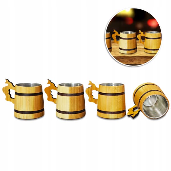 Vodka glas Tunna Rustik Set 4 st