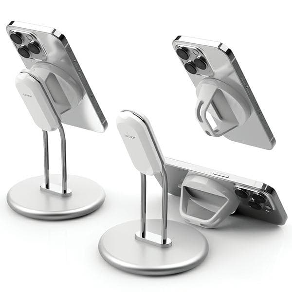 SODI Telefonställ SIM-300 silver/silver MagSafe