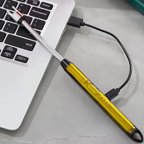 Plasmalighter til gravlys USB genopladelig lighter til køkkenlys