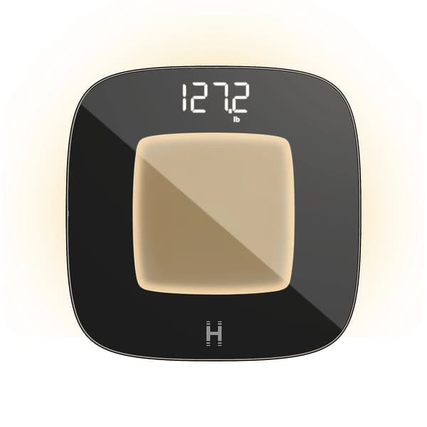 HOMEDICS GLO SCL-B100-BK Glo Essential Badevægt
