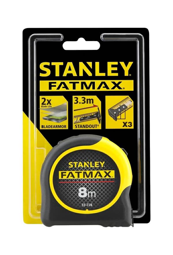 STANLEY TEJP 8m x 32mm FATMAX BLADEARMOR