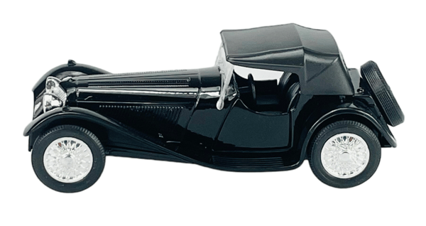 WELLY OLD TIMER SS JAGUAR 100 KATOLLA MUSTA 1:34 98876