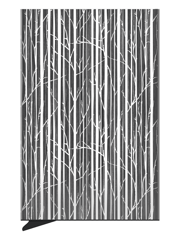 RFID ZEN kreditkortsfodral "WINTER BIRCHES"