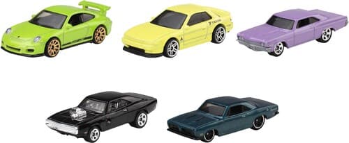 HOT WHEELS FAST AND FURIOUS 5-PAK JDR19