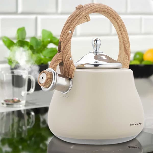 STÅLKEDEL MED FLØJTE 2,8L KLAUSBERG KB-7919