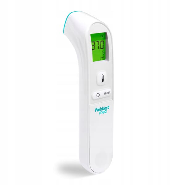 WEBBER TR02 KONTAKTFRI MEDICINSK INFRARÖD TERMOMETER FEBERLARM