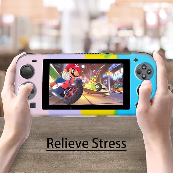 Etui til Nintendo Switch Pop-It sensorisk farverigt anti-stres behageligt
