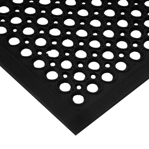vidaXL dørmåtte, rektangulær, 60x90 cm, gummi