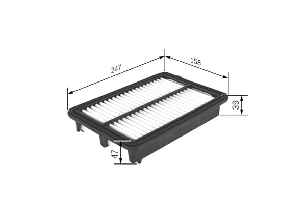 LUFTFILTER F026400439 BOSCH
