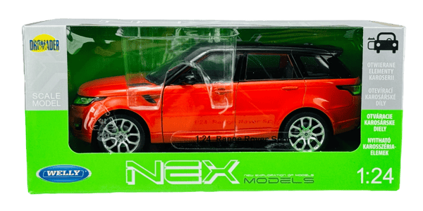 WELLY RANGE ROVER SPORT ORANSSI 1:24 24059