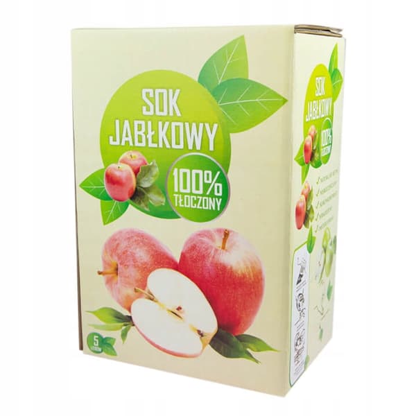 Æblejuicekarton 100% presset naturlig