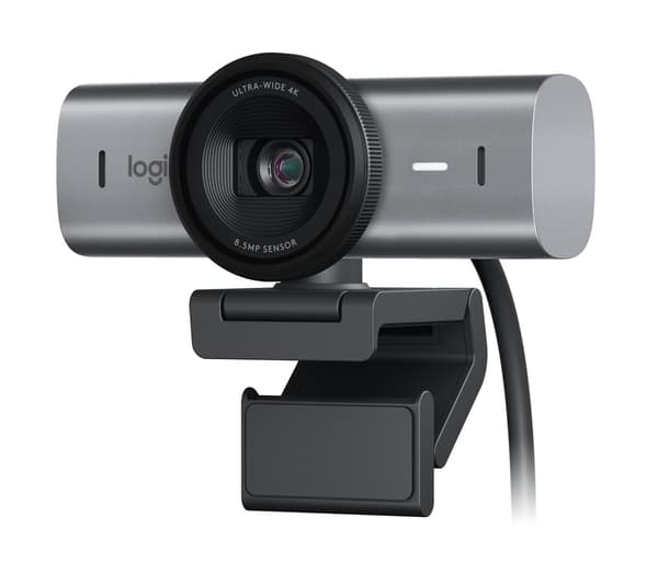 Logitech MX Brio 705 Webbkamera, 4K Ultra HD, Grafit