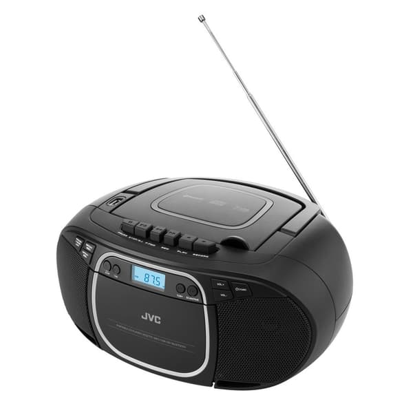 JVC RC-E451B Boombox musta, Bluetooth, CD, USB