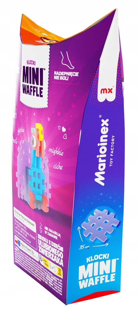 Marioinex Mini Waffle POCKET PETS - KALKON set