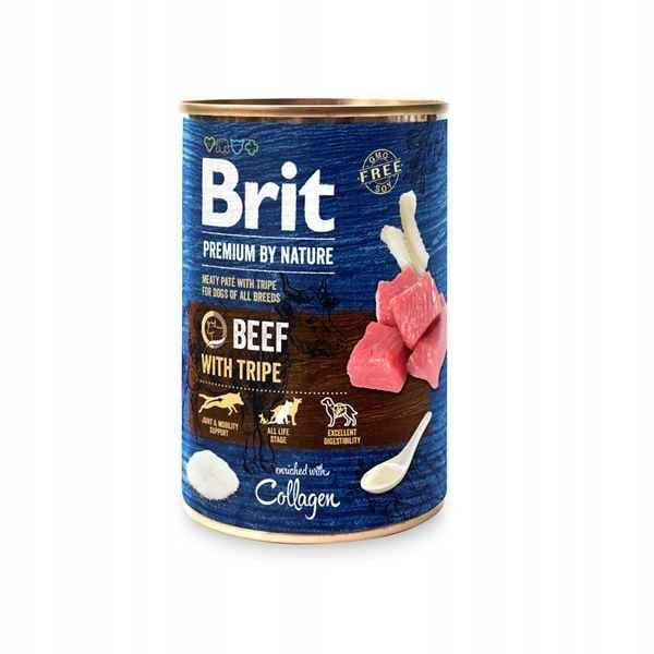 Brit Premium by Nature våtfoder för hundar kalkon 12x800g