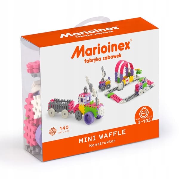 Marioinex Mini Constructor Wafers, 140 st, flickor