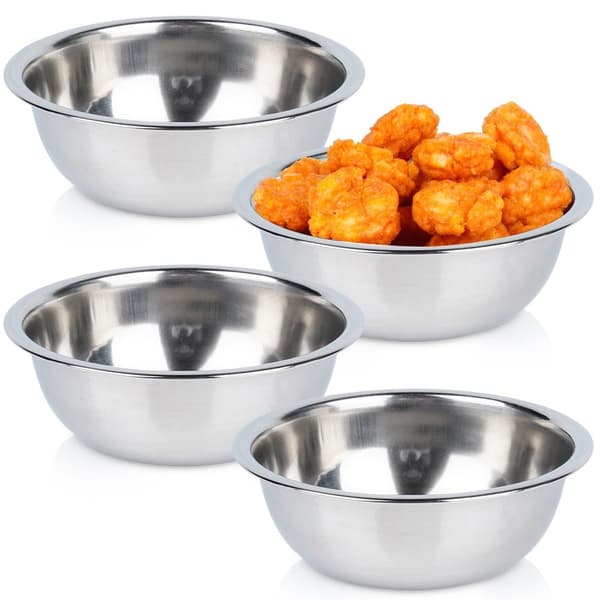 Stålskålar 250 ml 4-pack