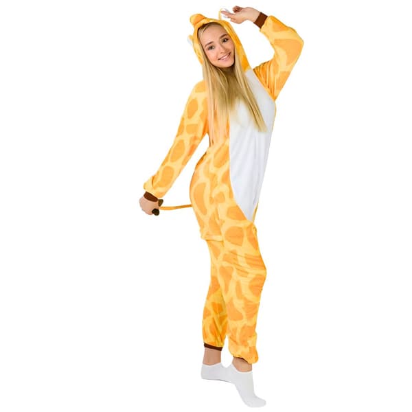 Kigurumi-pyjamas Giraff XL: 175-185 cm