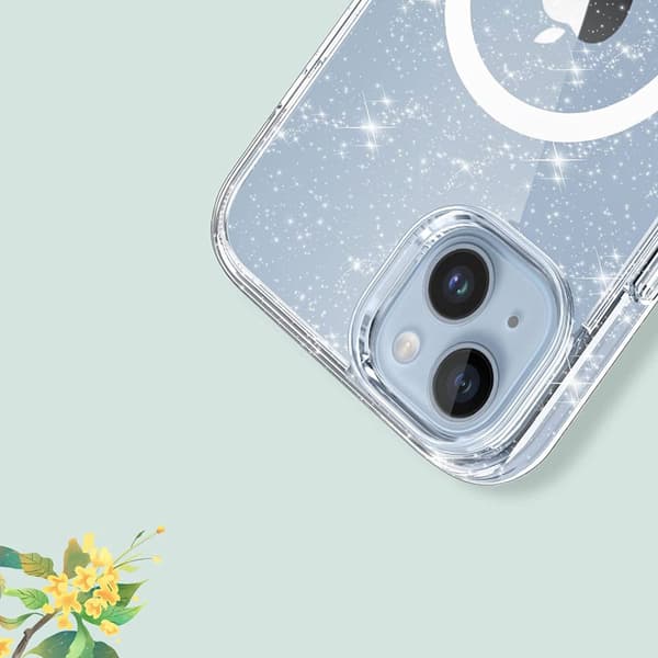 TECH-PROTECT FLEXAIR HYBRID MAGSAFE IPHONE 13/14 GLITTER