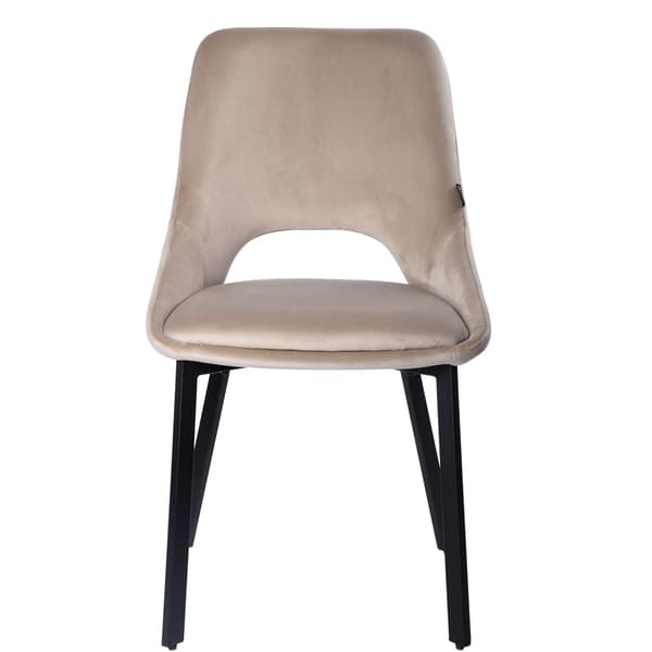 LUMO polstret lænestol, beige velour