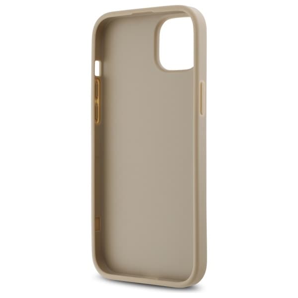 DKNY DKHCP15MPQDSLE iPhone 15 Plus 6,7 Beige Quiltet Stack Logo