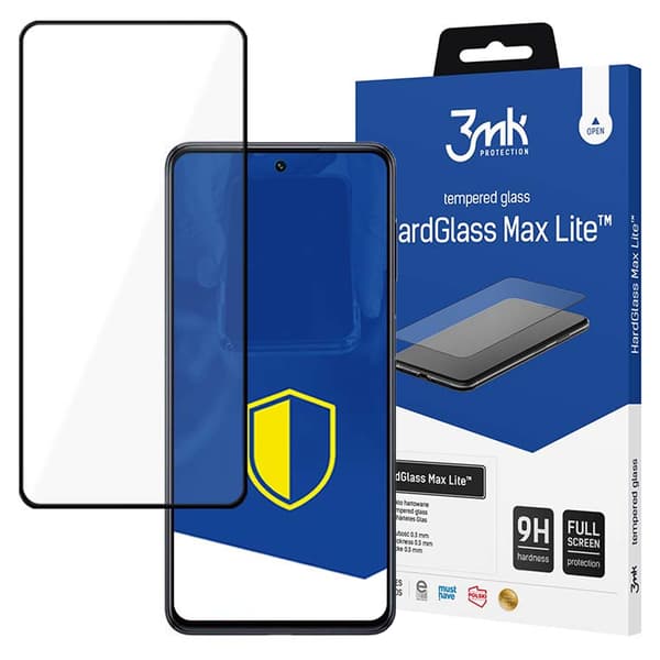 Samsung Galaxy M54 - 3mk HardGlass Max Lite Sort