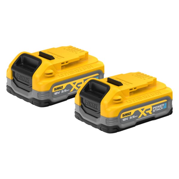 DEWALT AKKU 18 V 3,5 Ah POWERSTACK DCBP318S2 2 kpl.