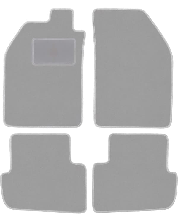 Bilmåtter grå for Saab 9000 sedan (1984-1991)