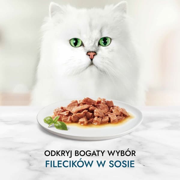 PURINA GOURMET PERLE våtfoder för katter 60x85 g anka