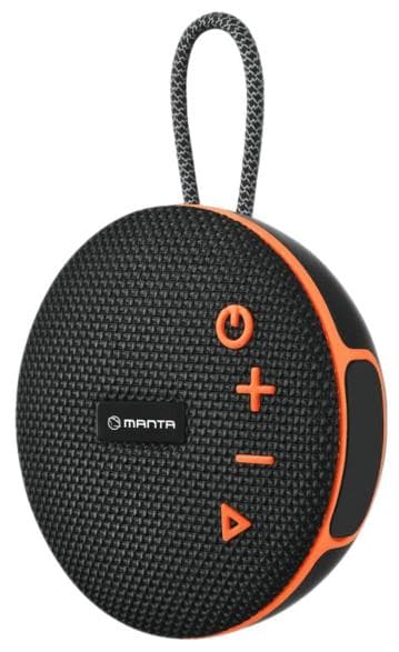 Trådløs Bluetooth-højtaler MANTA SPK02GO Sort-orange
