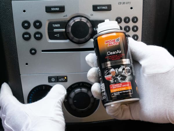 MOJE AUTO - CleanAir - Klimaanlægsfrisker og ventilationsfrisker - sort 150ml