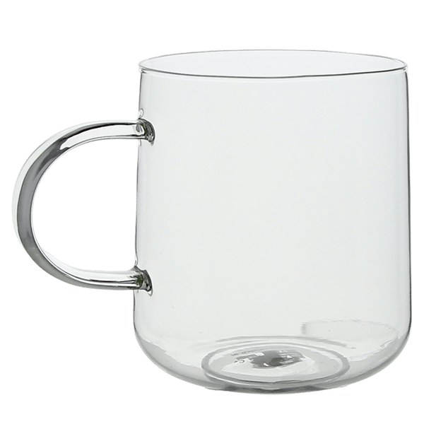 GLASKOP TIL KAFFE OG TE 330 ml. 9 cm TRANSPARENT