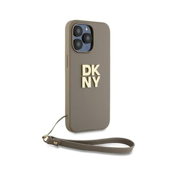 DKNY håndledsrem Stock Logo - iPhone 15 Pro cover (beige)