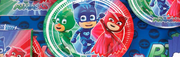 "PJ Masks" papirhuer, 6 stk.