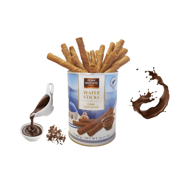 Feine Biscuits -vohvelirullat tummalla suklaalla 400 g