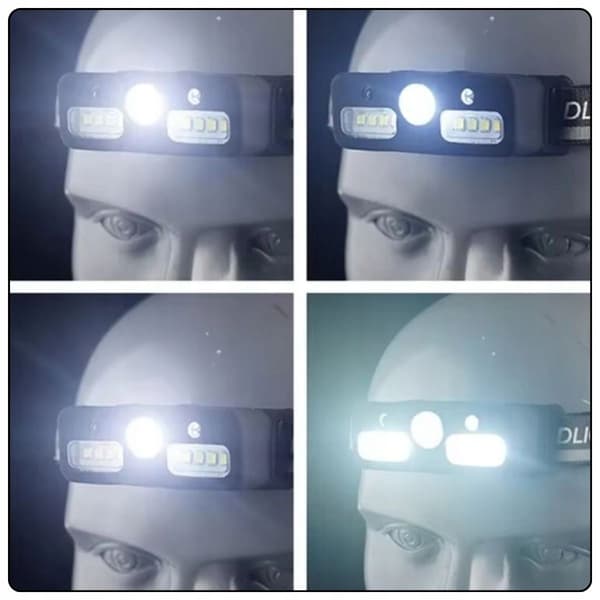 UPPLADDNINGSBAR LED-PANNLAMPA MED RÖRELSESENSOR