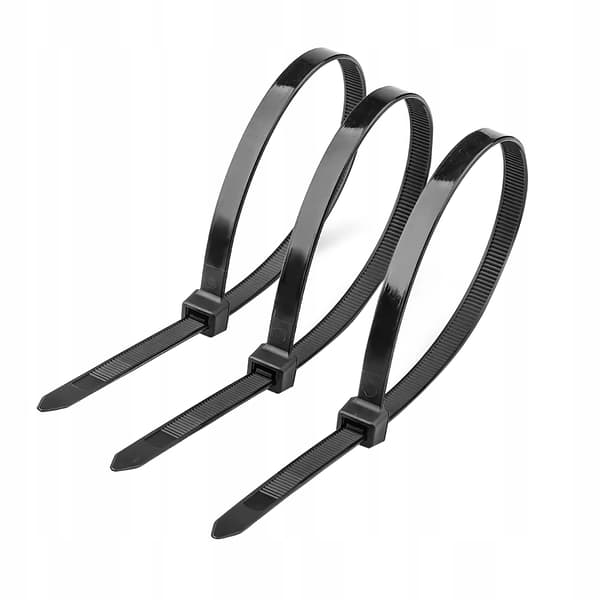 100x kabelbindere sorte 4,8 x 500 mm op til 22 kg