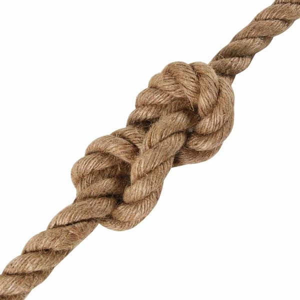 vidaXL Rep, 100 % jute, 20 mm, 100 m
